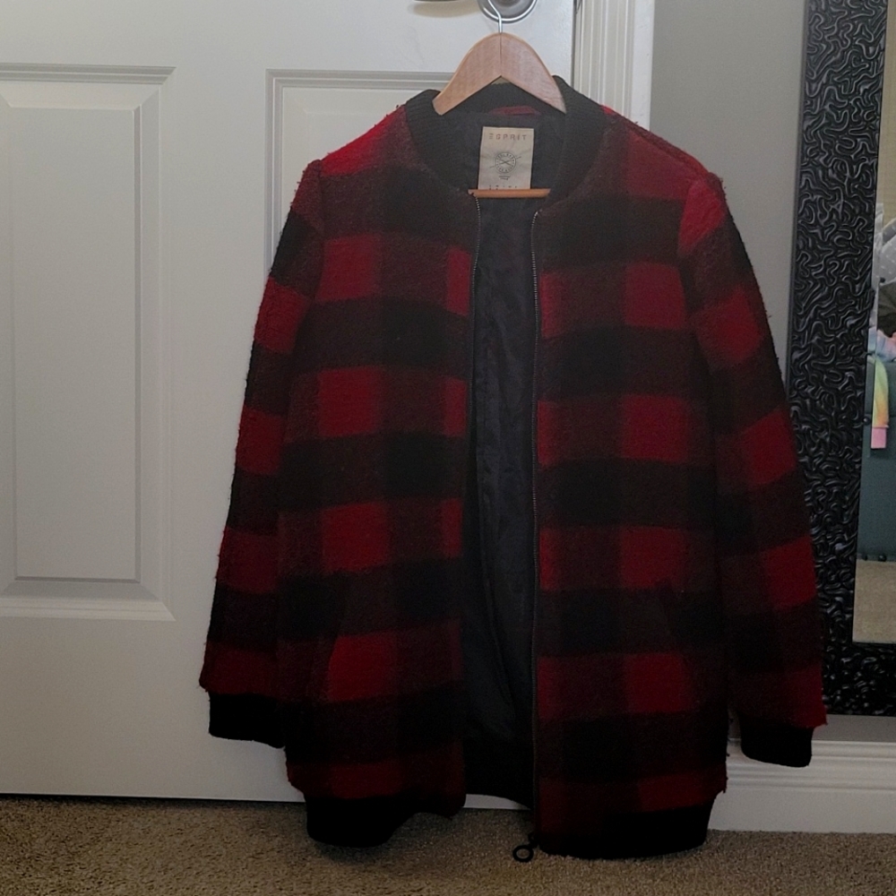 Esprit Buffalo Plaid coat